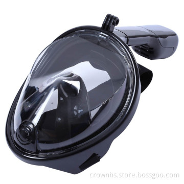 DIVING Anti Fog Full Face Snorkeling Mask Diving Snorkel 2 In 1 For Gopro 180 Degree Dry Easy Free Breath Dive Gear Tube
